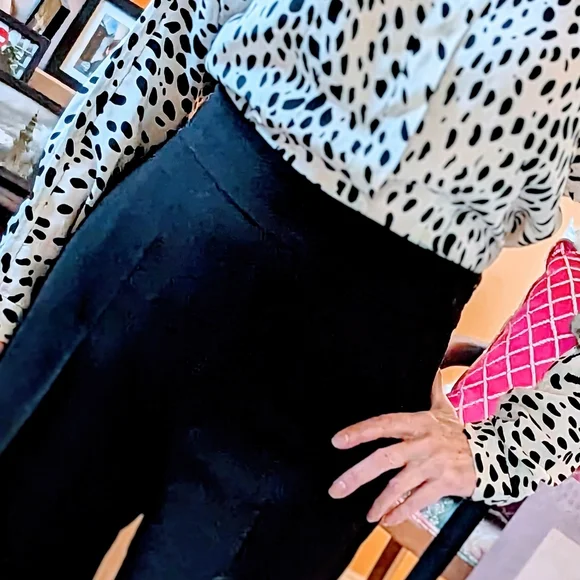 Vintage 1980's Oleg Cassini Blouse - Picture 6 of 11